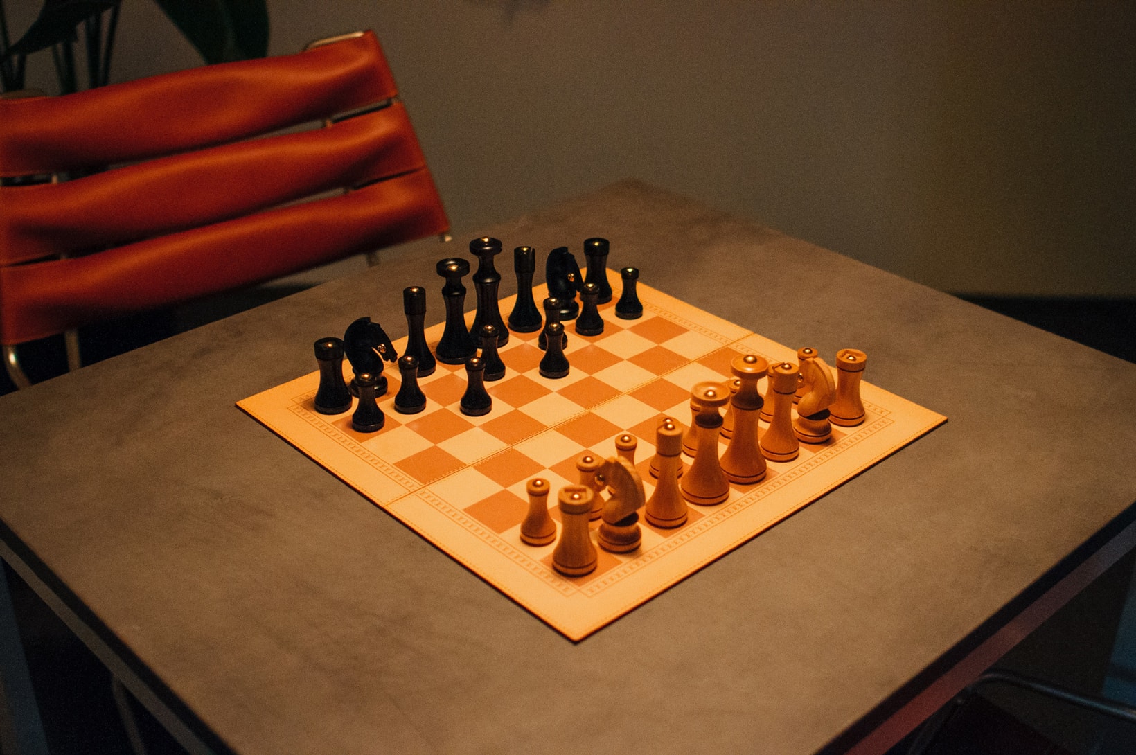 Louis Vuitton Objets Nomades Hong Kong Exhibit Chess Set Cream Brown Black