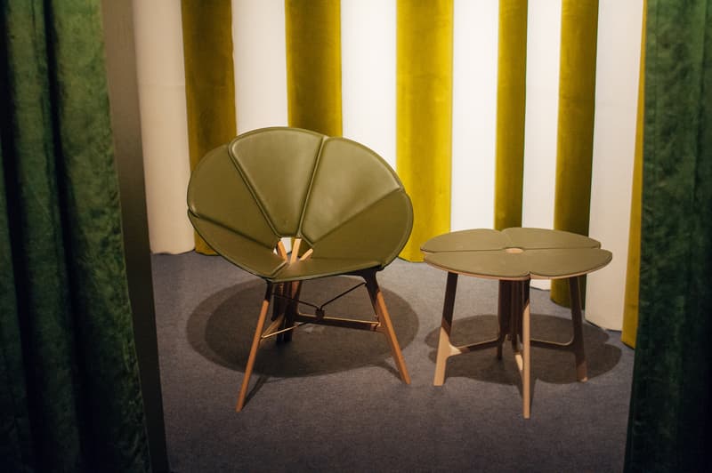 Louis Vuitton Objets Nomades Hong Kong Exhibit Chair Table Green