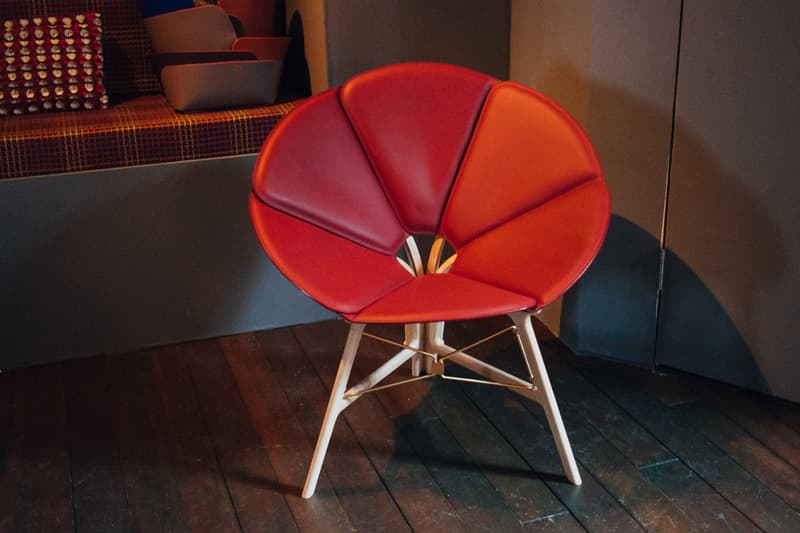 Louis Vuitton Objets Nomades Hong Kong Exhibit Couch Red