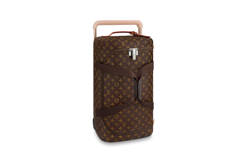 Louis Vuitton Horizon Soft Luggage Logo Collection Brown