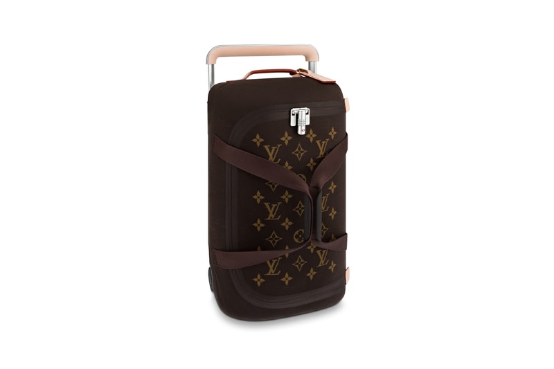 Louis Vuitton Horizon Soft Luggage Logo Collection Brown