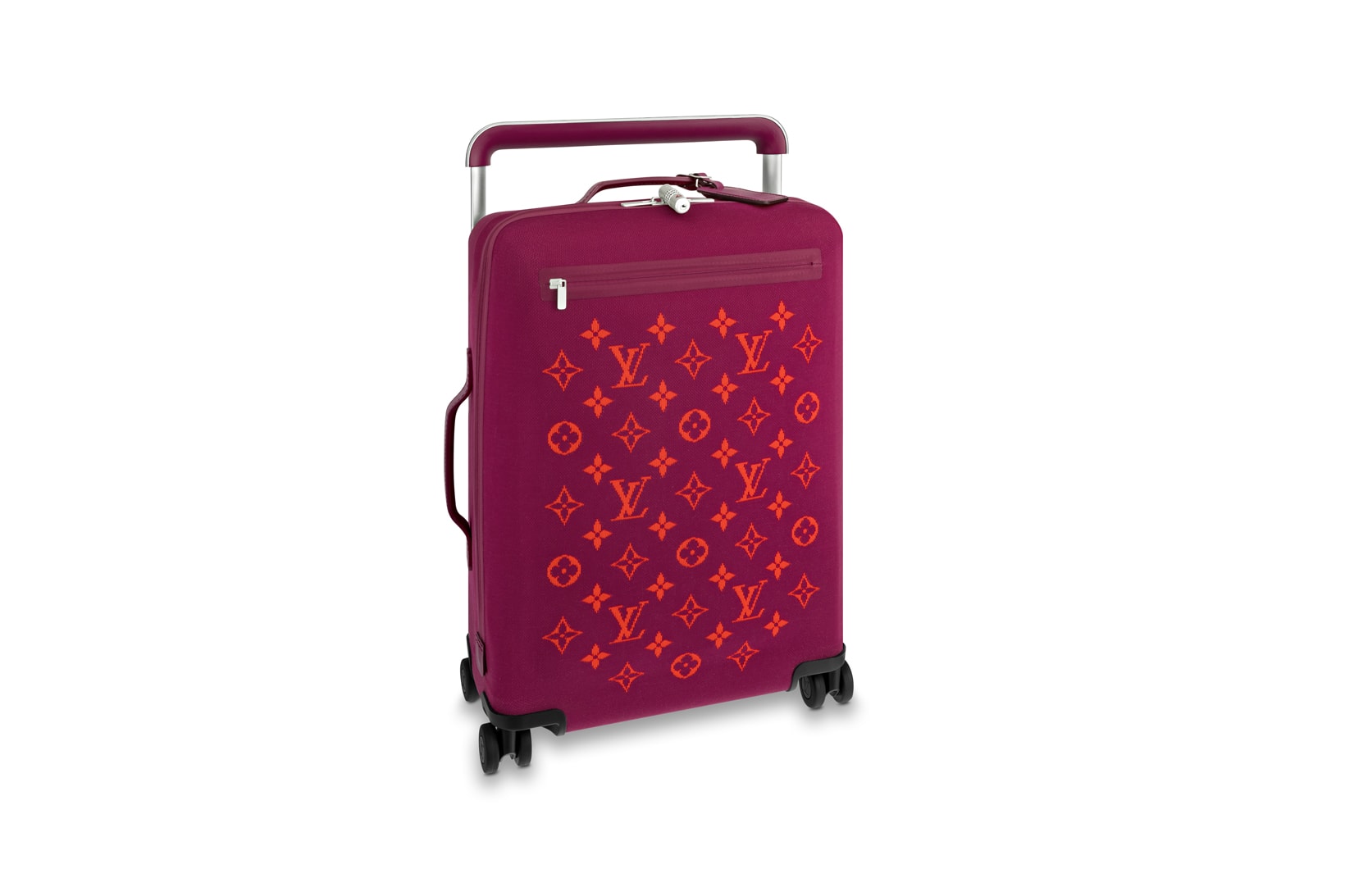 Louis Vuitton Horizon Soft Luggage Logo Collection Magenta