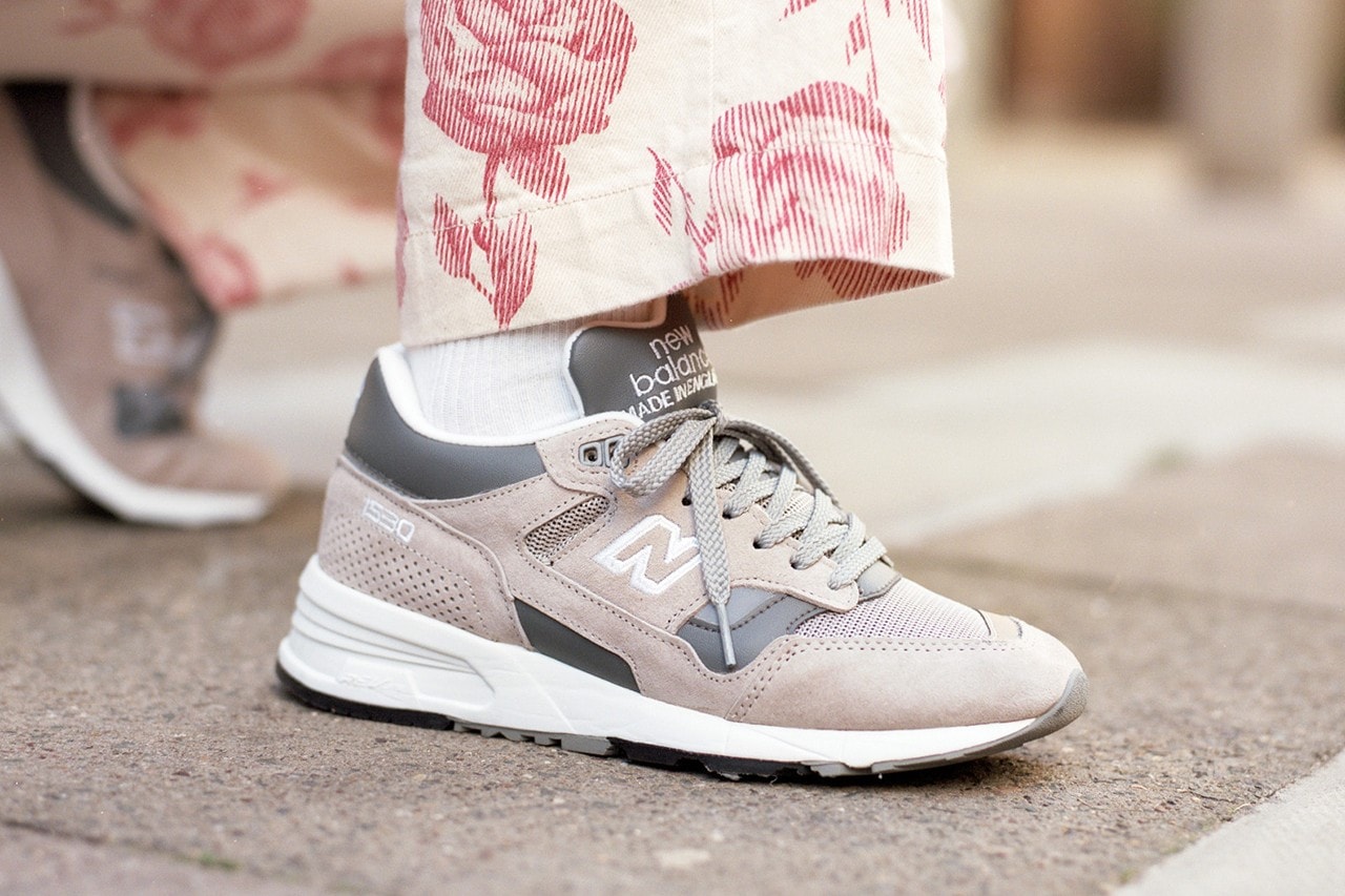 New Balance Made in UK Spring Summer 2019 Collection 1530 Sneaker Grey White