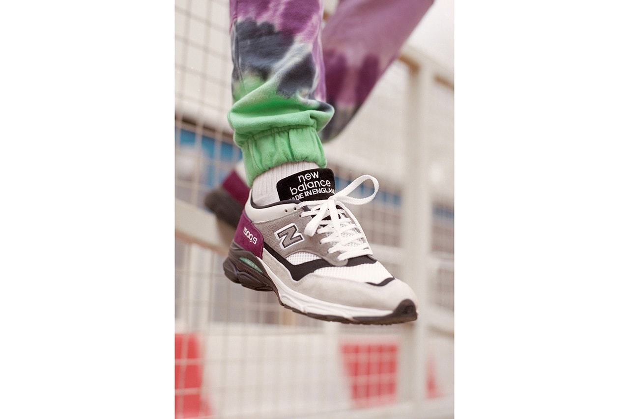 New Balance Made in UK Spring Summer 2019 Collection 1500.9 Sneaker Grey Purple
