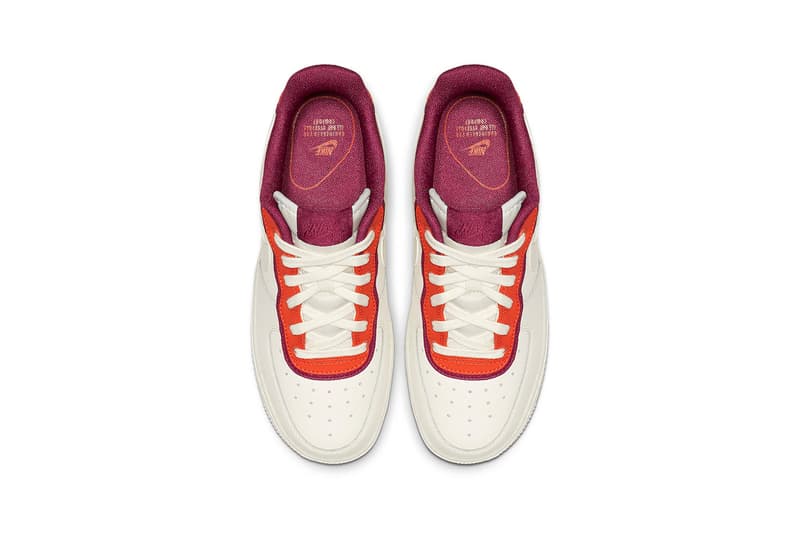 Nike Air Force 1 Pack Crimson Burgundy