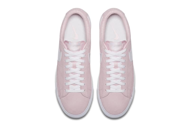 Nike Blazer Low Pastel Pink and Green Sneaker Release Drop Spring Footwear Shoe Trainer