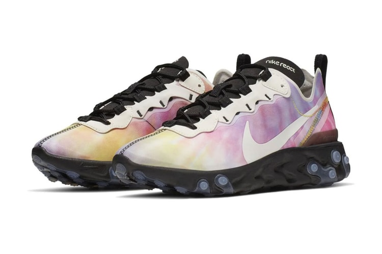 Nike's React Element 55 Is Dropping Soon in a Tie-Dye Colorway