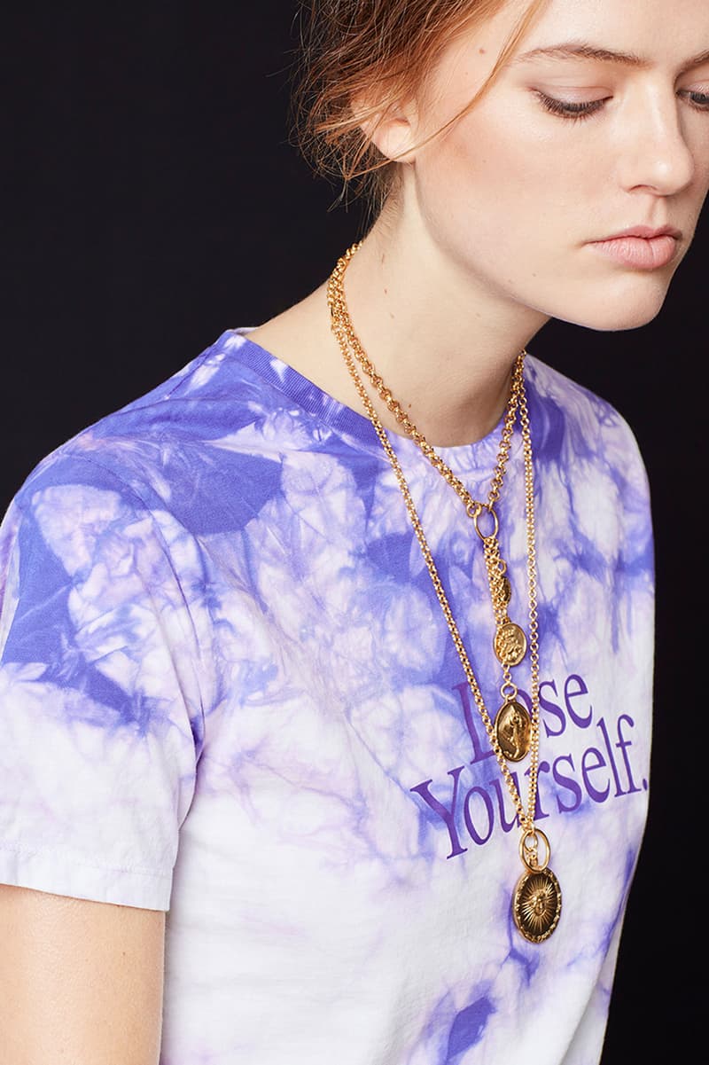 Peter Saville Paco Rabanne Exclusive Tie Dye T Shirt