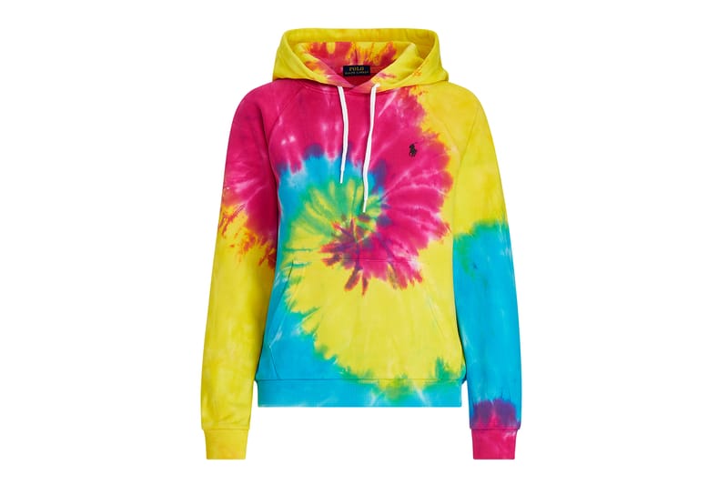 polo ralph lauren polo tie dye hoodie