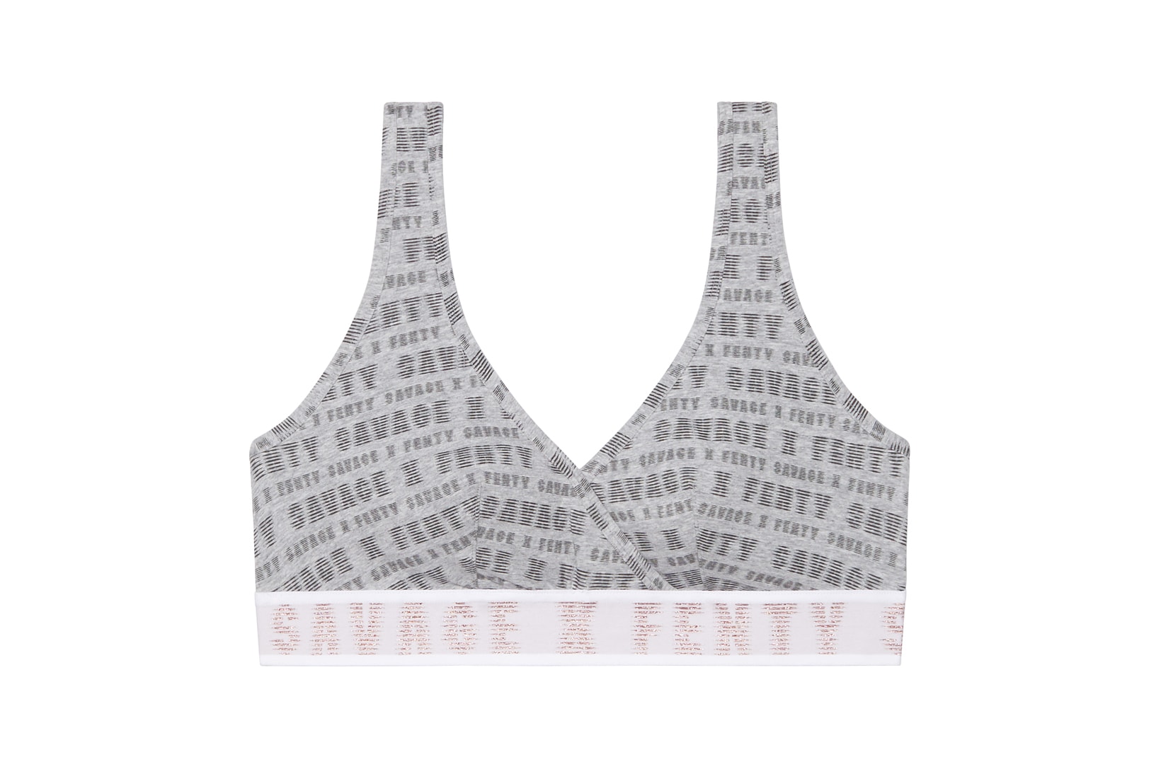 FOREVER SAVAGE BRALETTE WITH RAINBOW LOGO