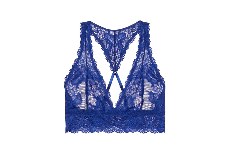 Savage X Fenty Lace Bralette Blue