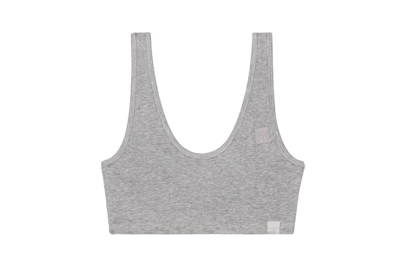 Savage X Fenty Logo Top Grey