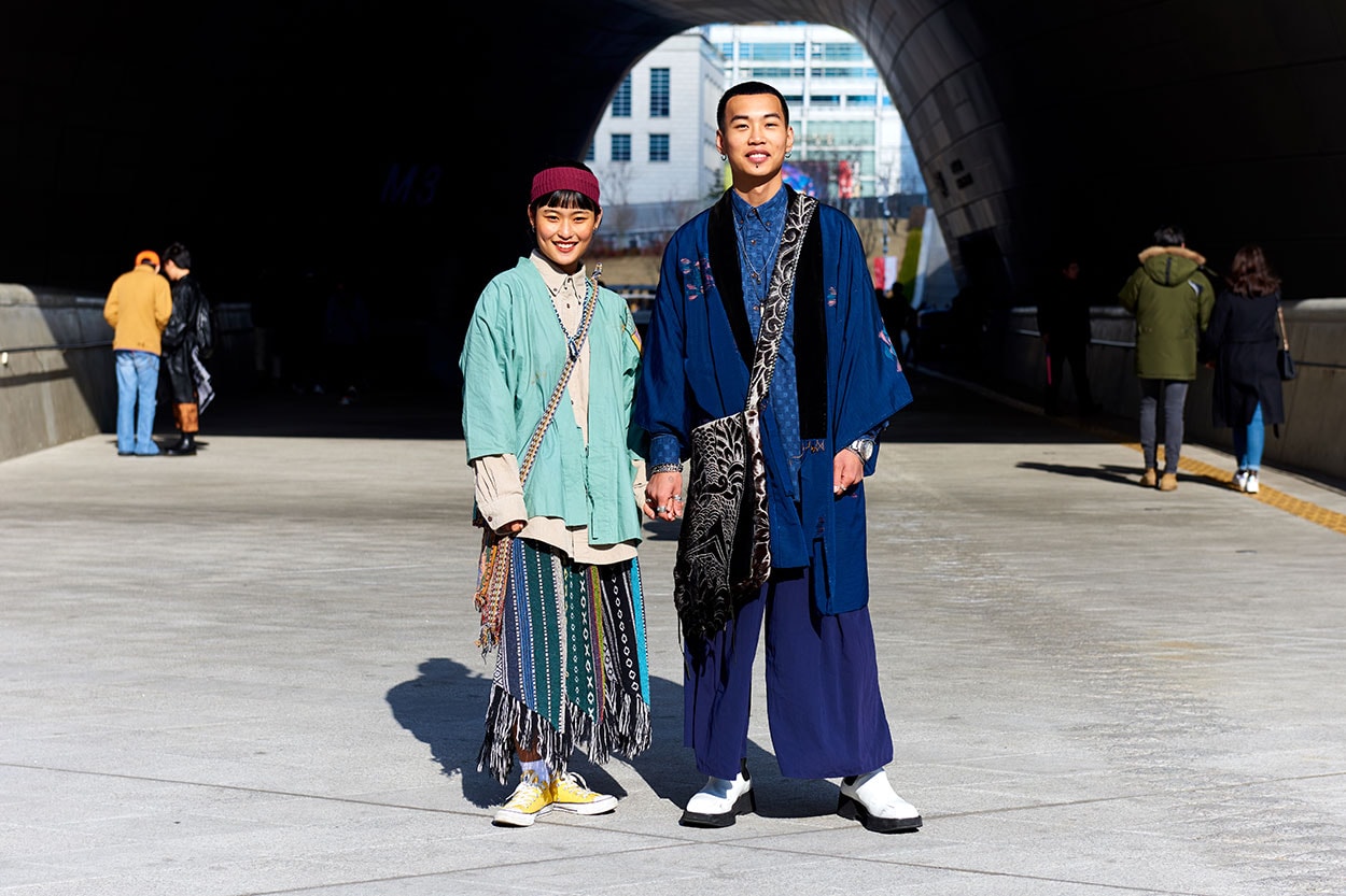 Seoul Fashion Week Fall/Winter 2019 Street Style Balenciaga Gucci Louis Vuitton Nike A Cold Wall Moschino 