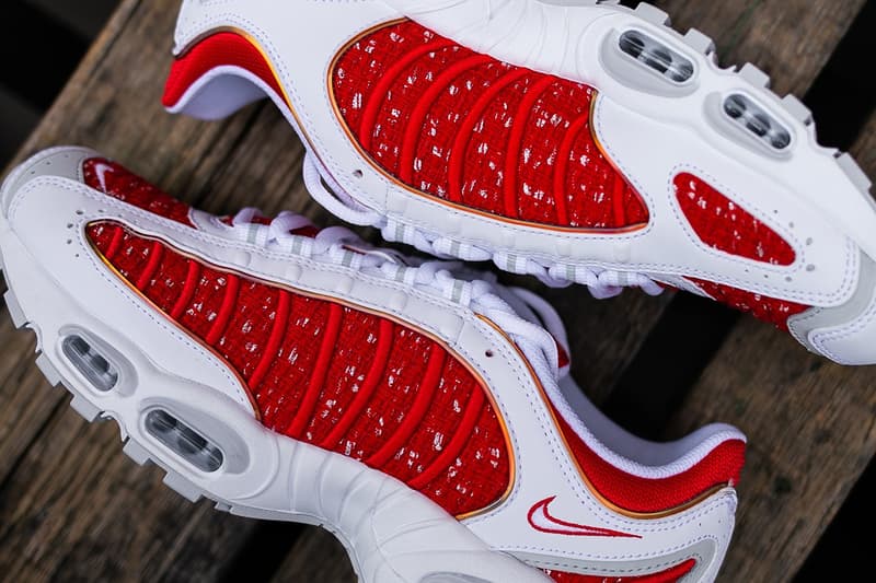 Supreme x Nike Air Max Tailwind 4 Red White