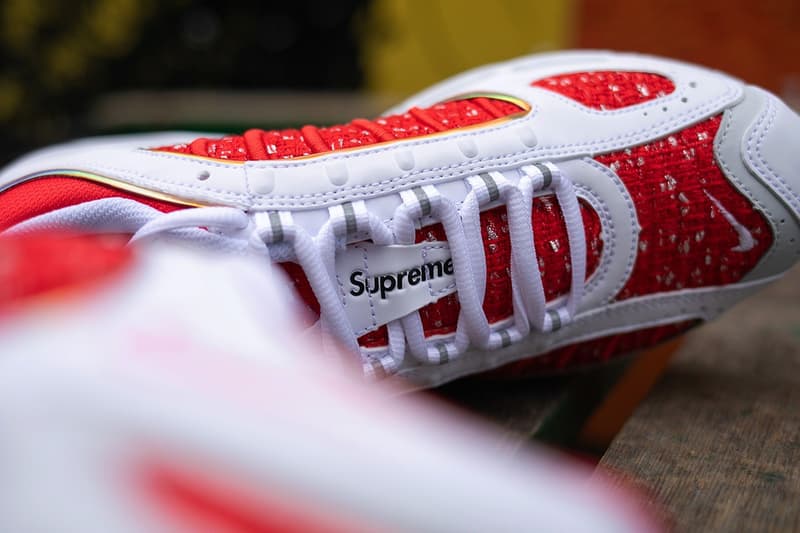 Supreme x Nike Air Max Tailwind 4 Red White