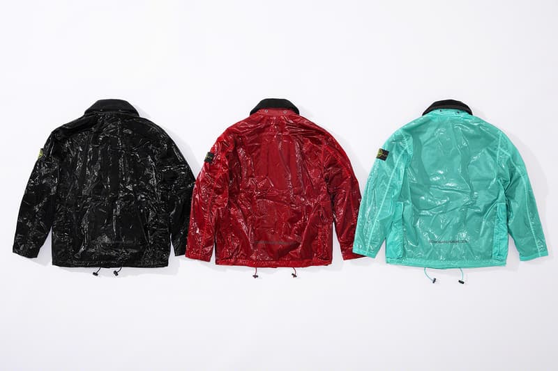 Stone Island x Supreme Spring/Summer 2019 Drop Collection Full Range Items Release Date Outerwear Jackets Full Look 