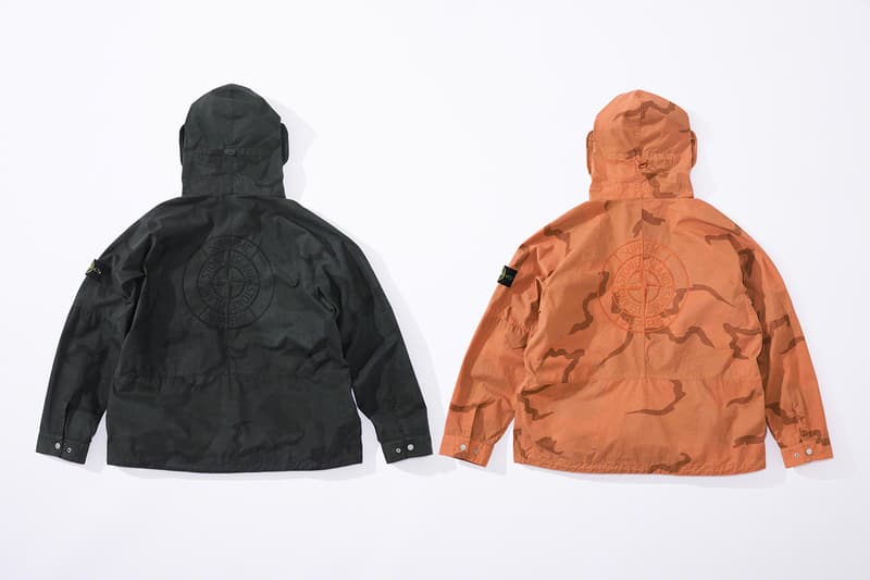 Stone Island x Supreme Spring/Summer 2019 Drop Collection Full Range Items Release Date Outerwear Jackets Full Look 