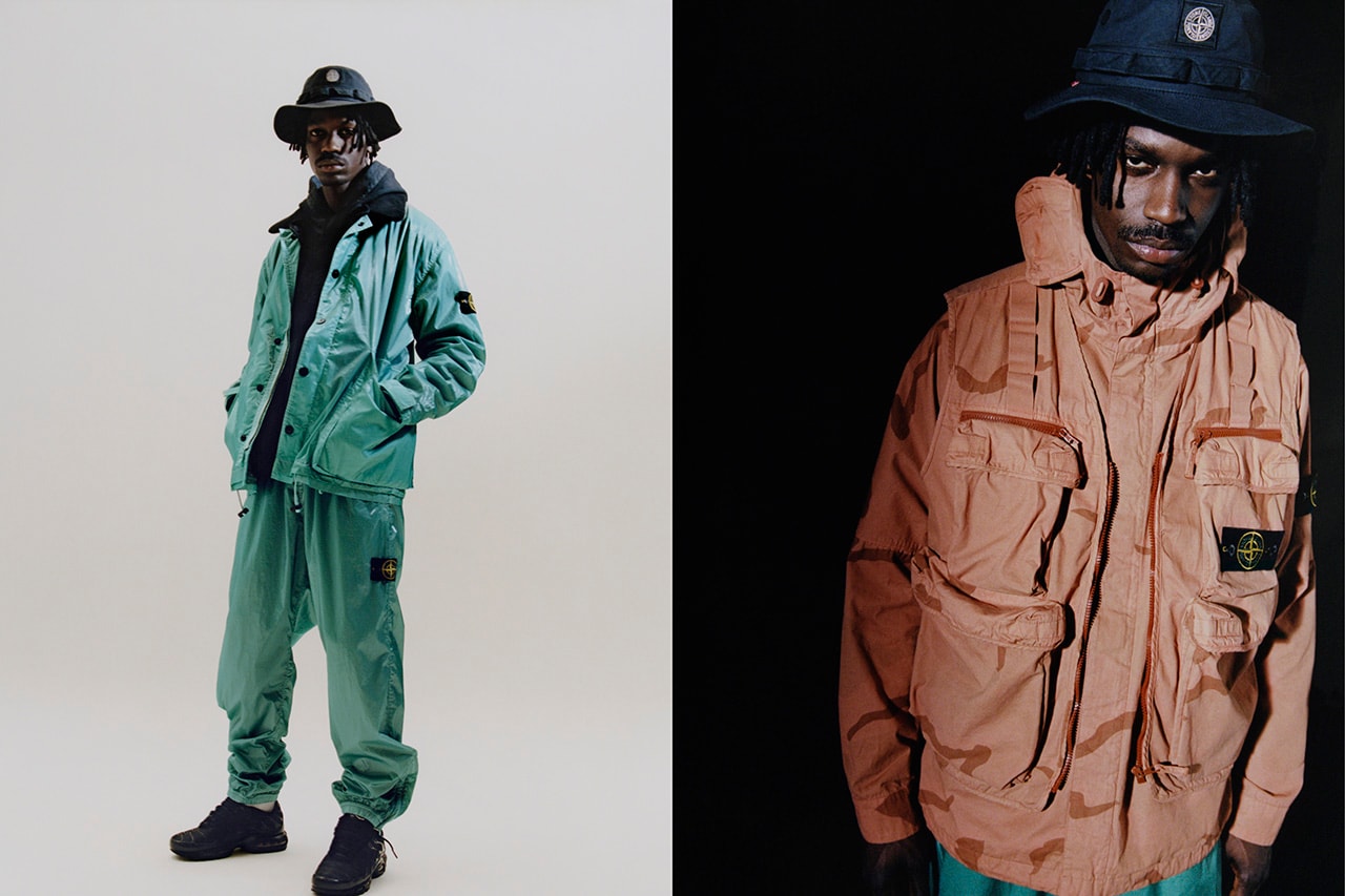 Stone Island x Supreme Spring/Summer 2019 Drop Collection Full Range Items Release Date Outerwear Jackets Full Look 
