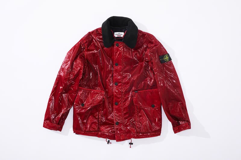 Stone Island x Supreme Spring/Summer 2019 Drop Collection Full Range Items Release Date Outerwear Jackets Full Look 