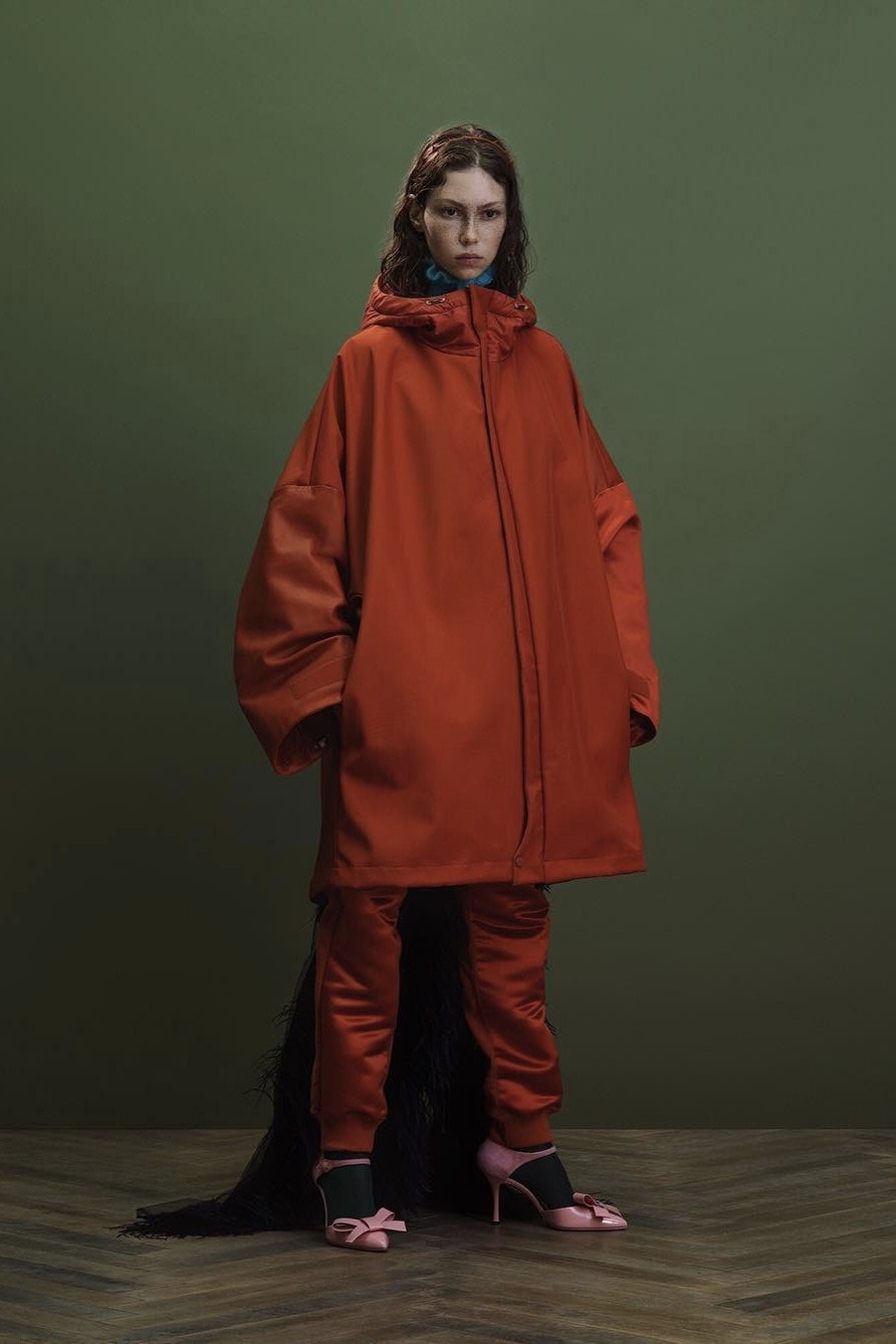 UNDERCOVER Fall Winter 2019 Collection Hoodie Pants Orange