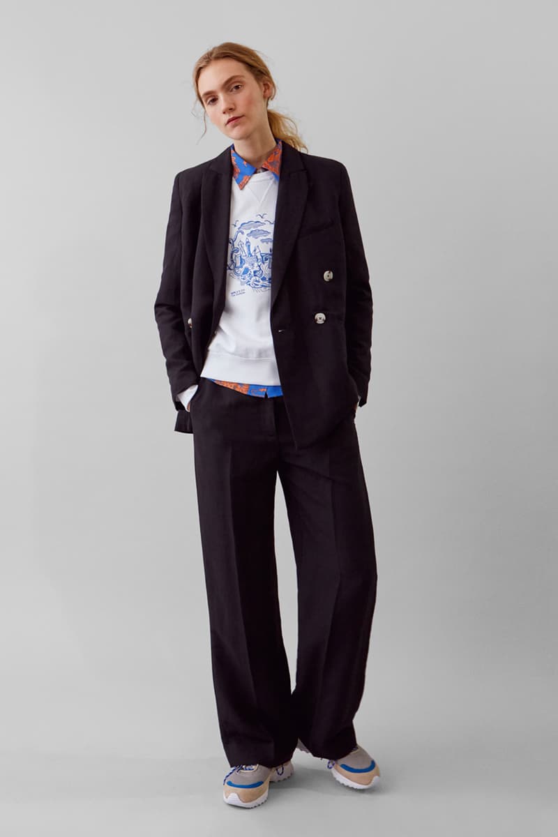 Wood Wood Spring Summer 2019 Outside Collection Lookbook Suit Sweatshirt