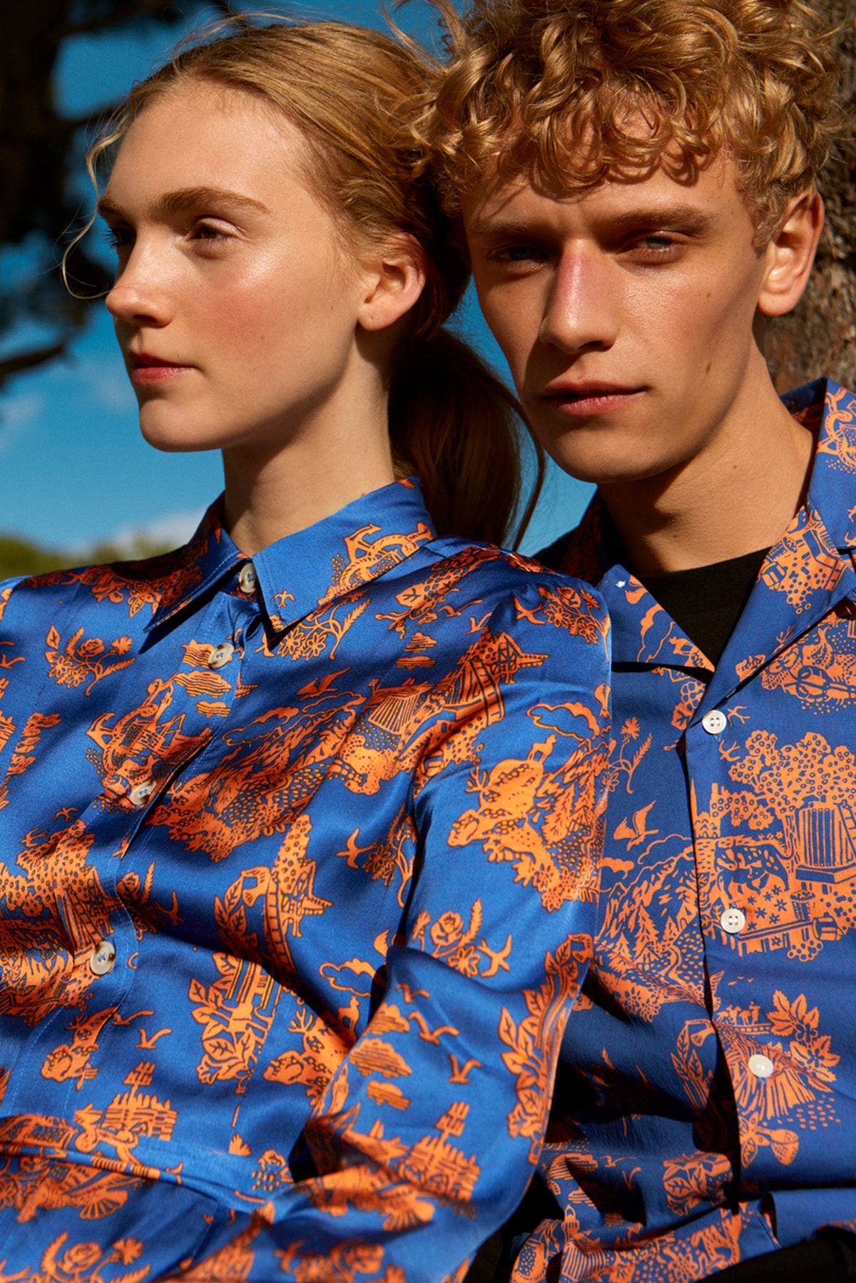 Wood Wood Spring Summer 2019 Outside Collection Lookbook Floral Print Renata Shirt