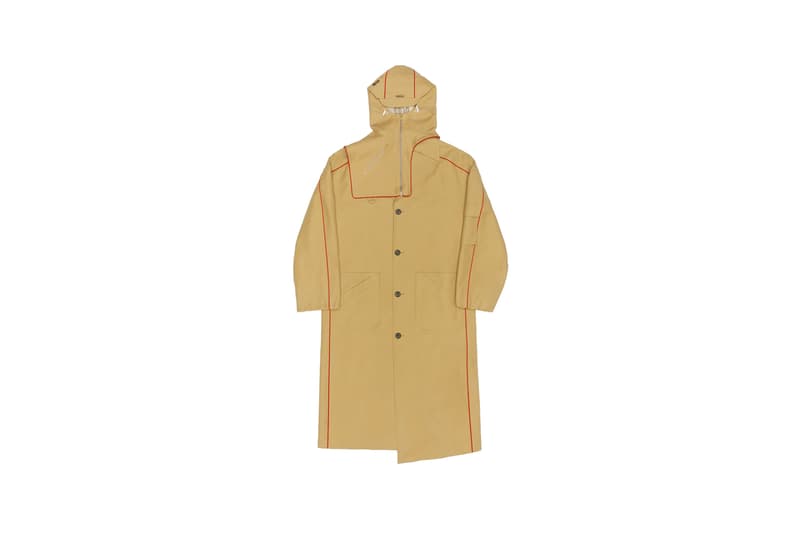 Ader Error x SSENSE Cycling Club Capsule Trench Coat Beige