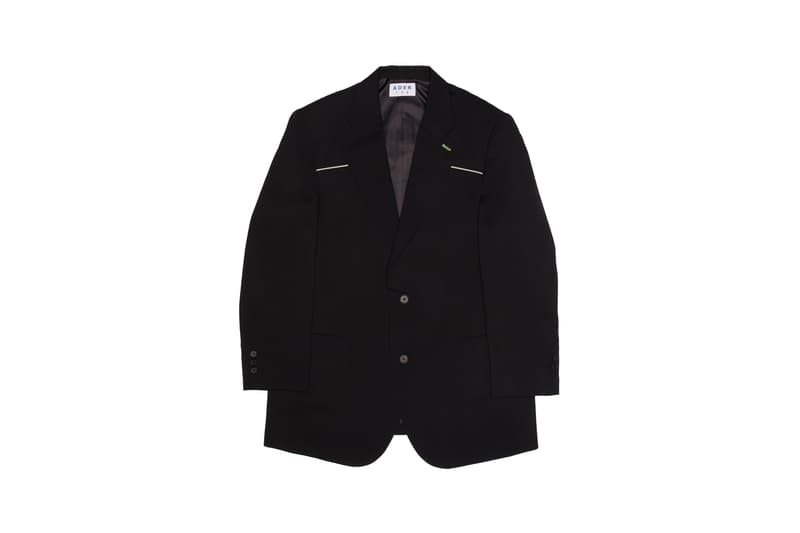 Ader Error x SSENSE Cycling Club Capsule Oversized Twill Blazer Black