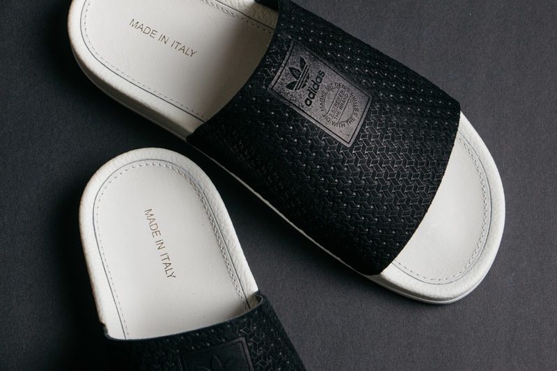 adidas Adilette Luxe Slides Core Black