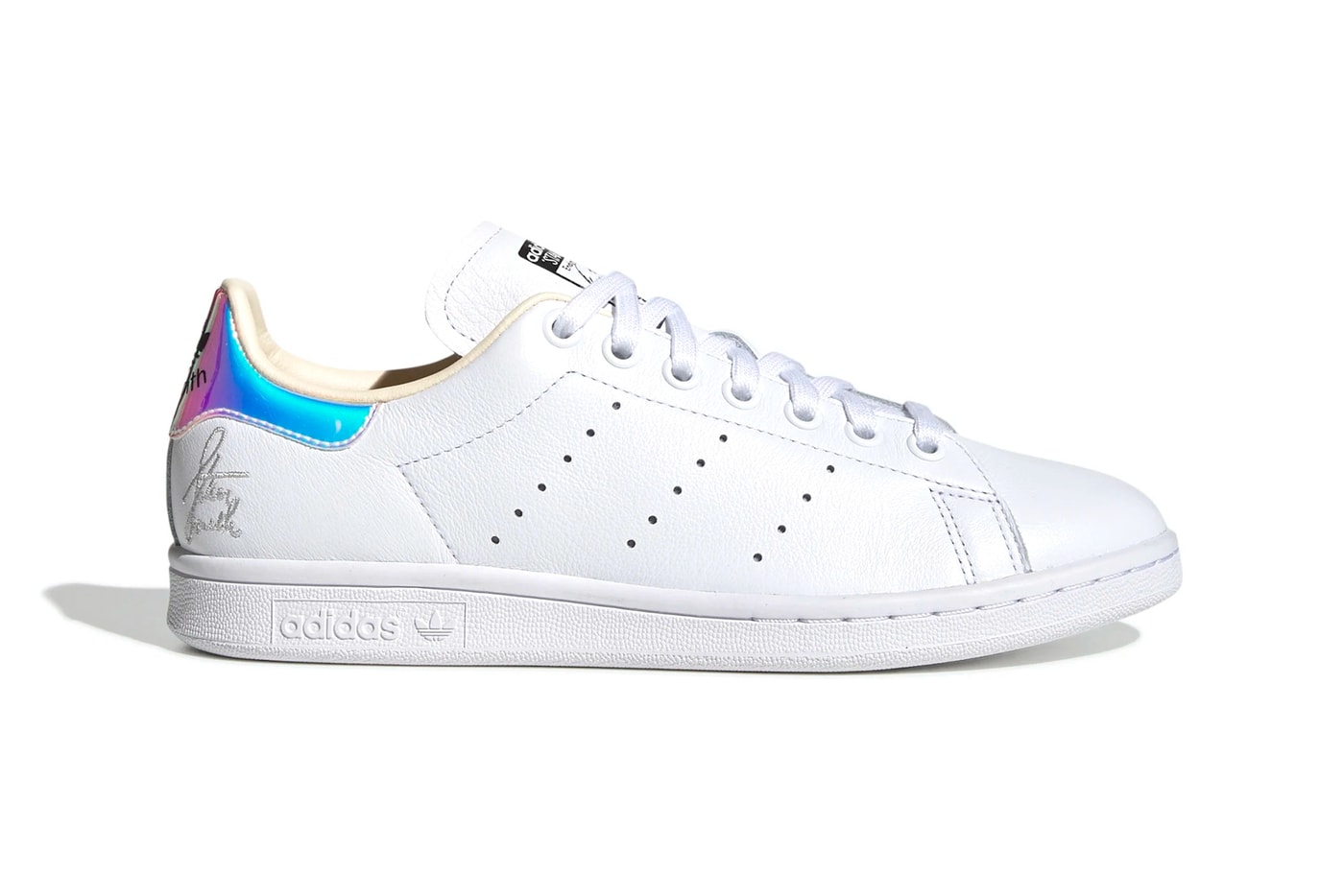 adidas Originals Stan Smith Cloud White Ecru Tint Silver Metallic