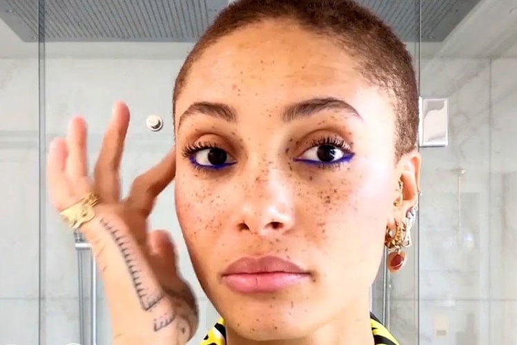 Adwoa Aboah Shares Her Super Glowy Summer Makeup Routine