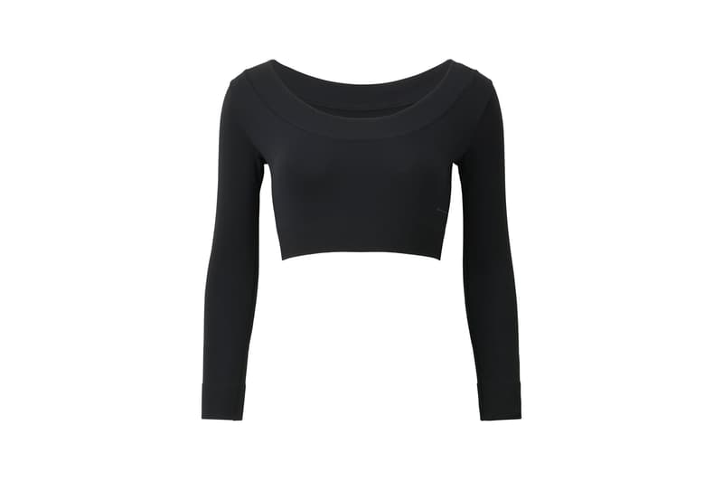 Alexander Wang x Uniqlo Airism Capsule Long Sleeved T Shirt Black