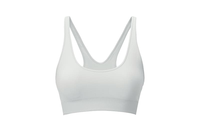 Alexander Wang x Uniqlo Airism Capsule Seamless Bra Light Gray