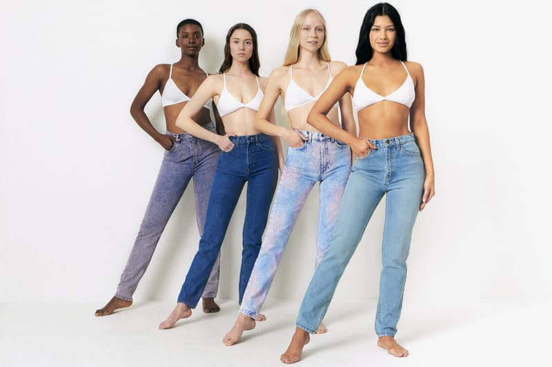 american apparel high waist jean