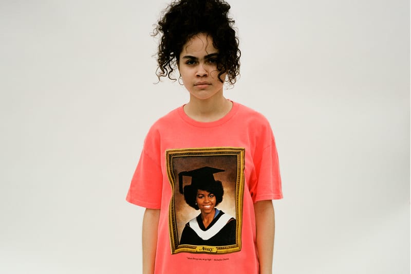 Awake NY's Spring 2019 Teaser Capsule Includes a Restock of Its Michelle Obama Graphic Tee