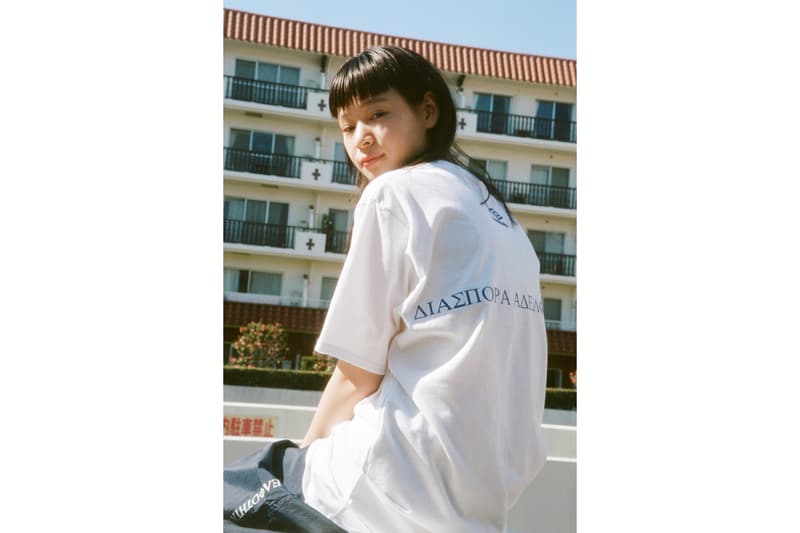 beams t diaspora skateboards umbro collab unisex harajuku vintage