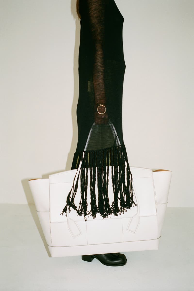 Bottega Veneta The Arco Bag Daniel Lee Pre-Fall 2019 Lookbook White Big Large