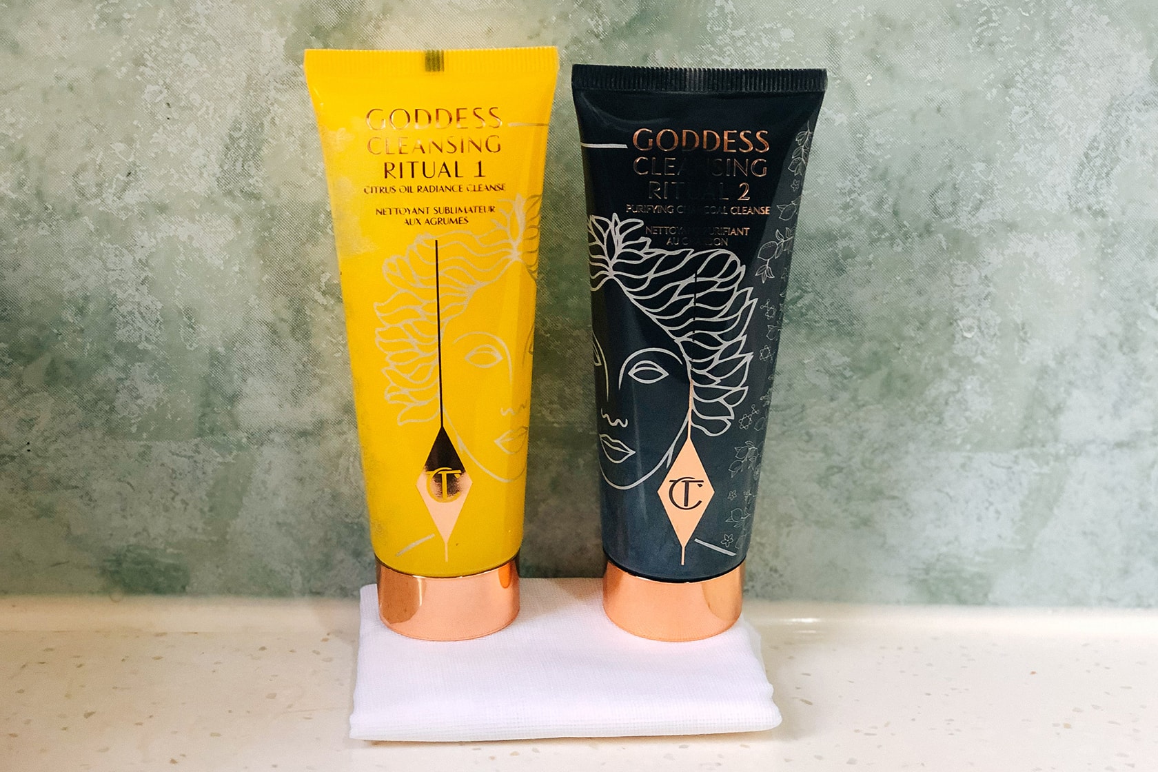 charlotte tilbury goddess cleansing ritual duo cleanser beauty skincare