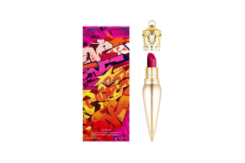 Christian Louboutin LoubiGraffiti Collection Velvet Matte Lipstick So Tango