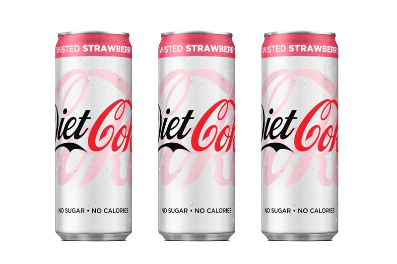 Coca-cola Announces New Diet Coke Flavor Twisted Strawberry UK Release Drink 