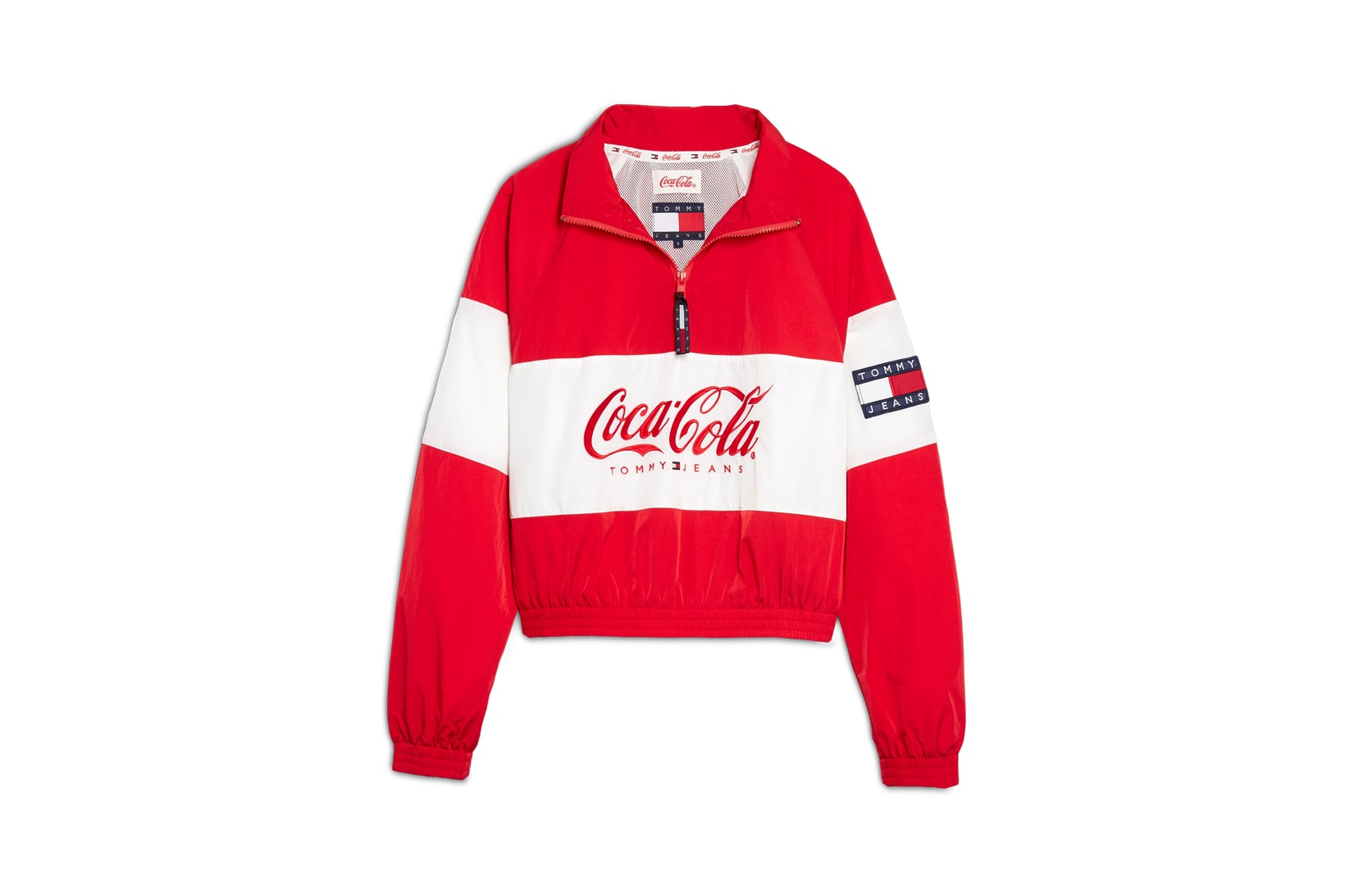 Coca-Cola x Tommy Jeans Capsule Collection Jacket Red White