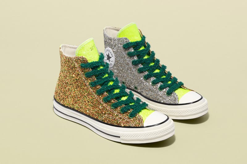 JW Anderson Converse Glitter Release Date Info Chuck Taylor All Star 70 Run Star Hike
164696C