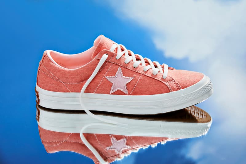 Converse One Star Spring/Summer Colorways Purple Yellow Orange Denim Blue Pastel Sneaker Shoe Footwear