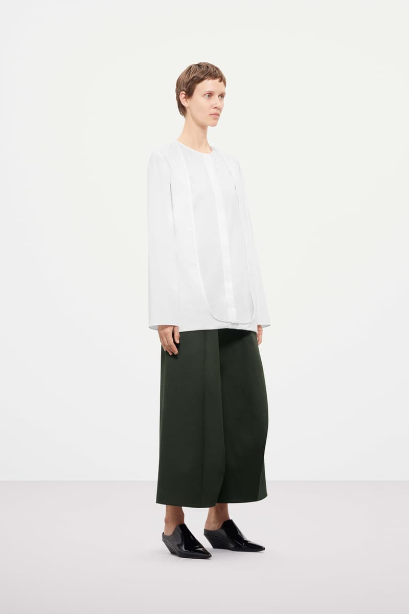 Cos Fall Winter 2019 Lookbook Top White Pants Black
