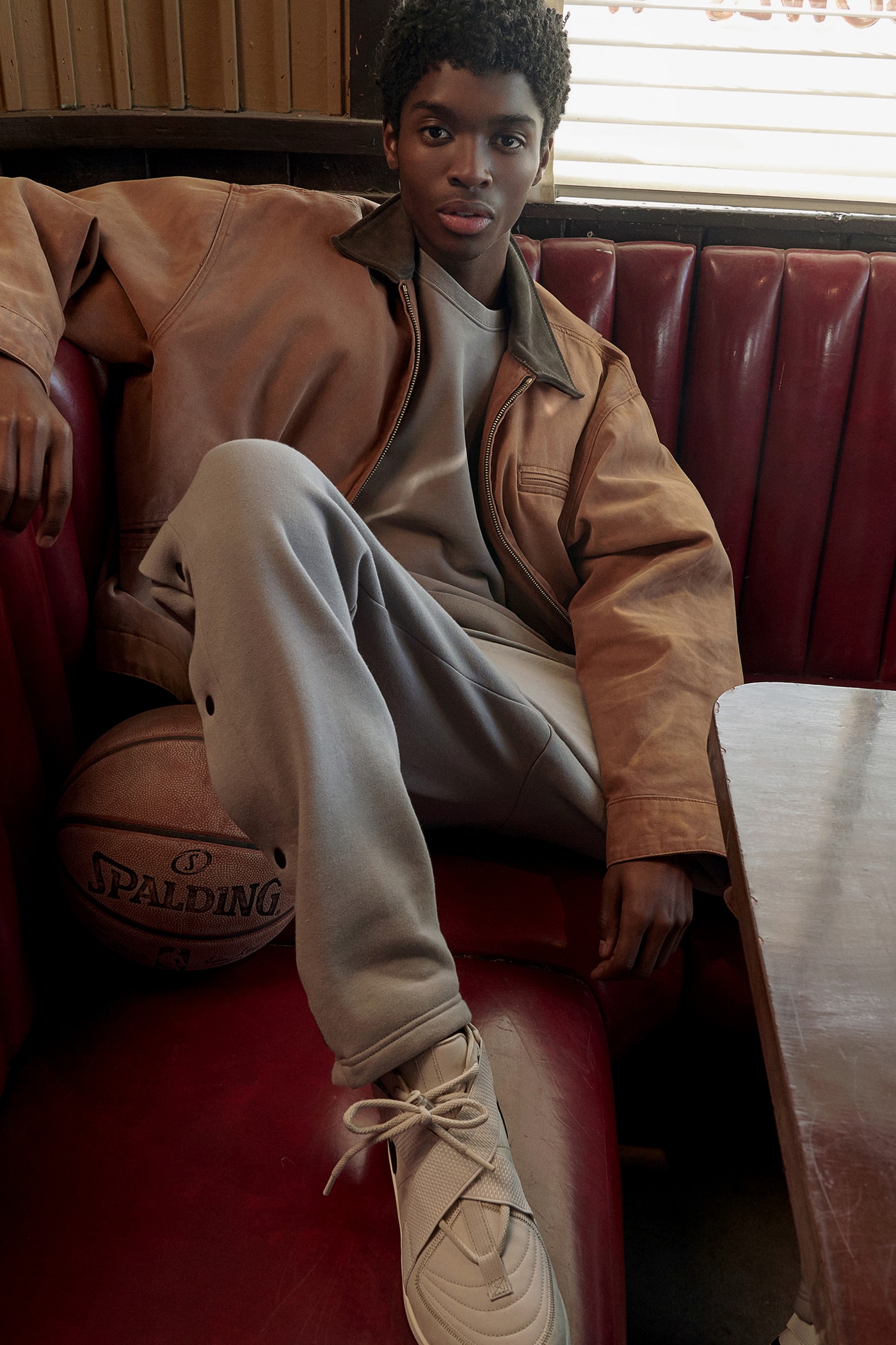 Fear of God x Nike Spring Summer 2019 Collection Air Raid Light Bone Pants Grey Jacket Brown