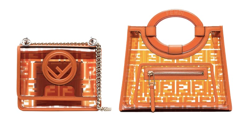 pvc fendi bag
