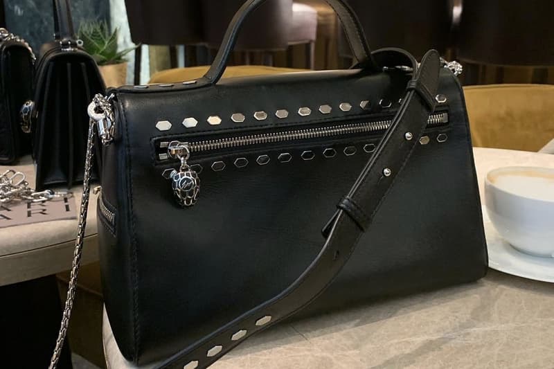 fragment design x Bvlgari Collaboration Bag Black