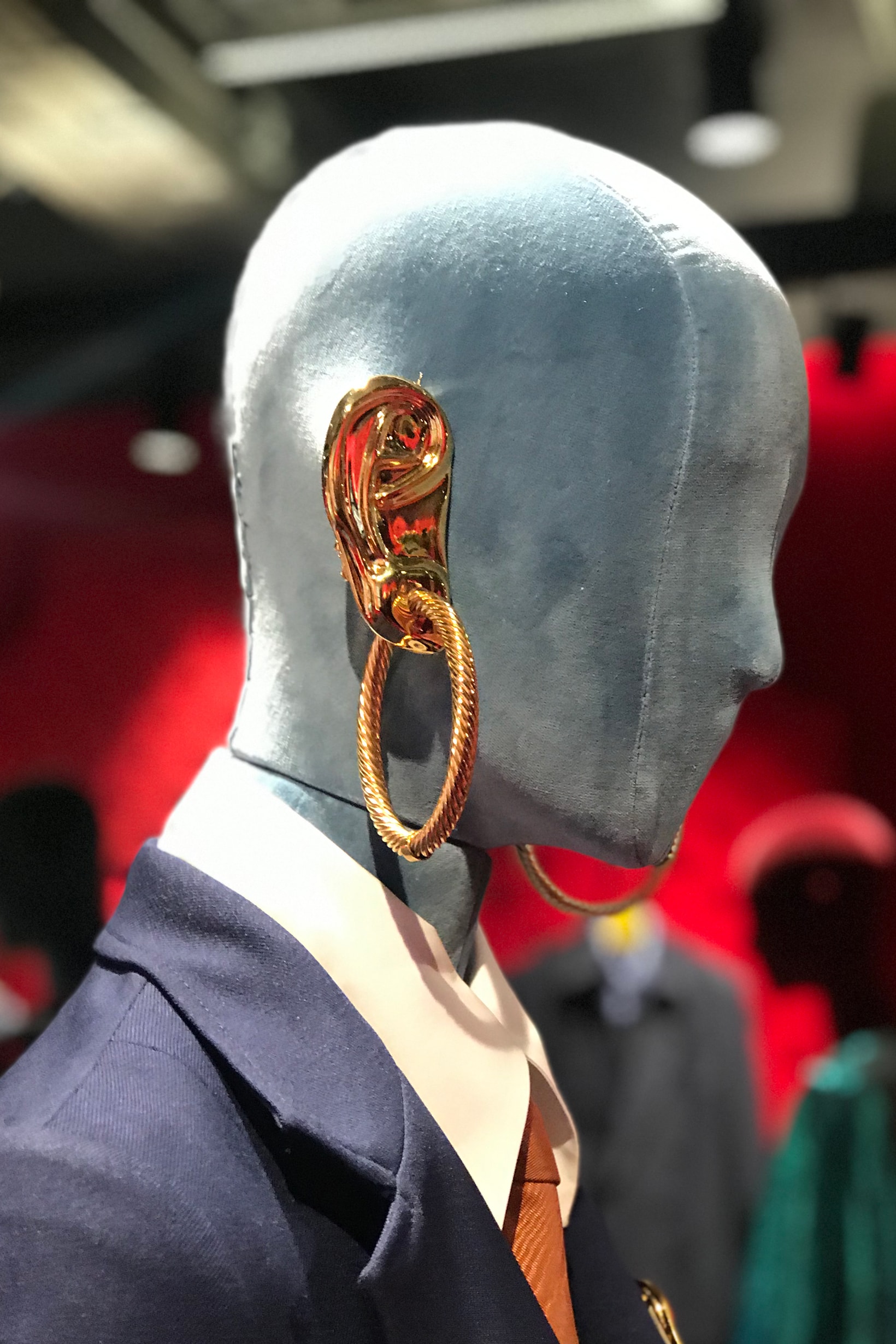 Gucci Fall Winter 2019 Collection Earring Gold