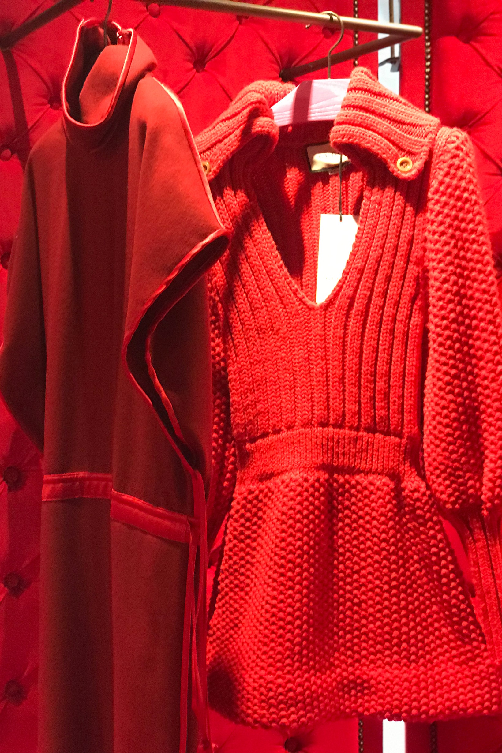 Gucci Fall Winter 2019 Collection Dresses Red
