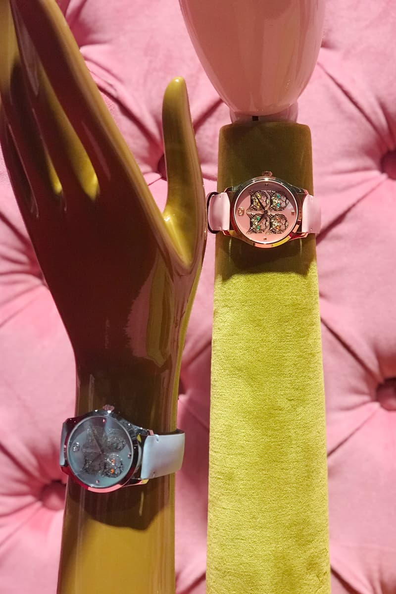 Gucci Fall Winter 2019 Collection Watches Blue Pink